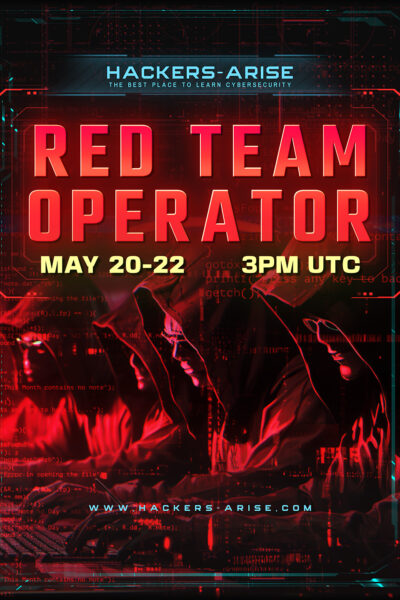 RED TEAM OPERATOR FLIER A